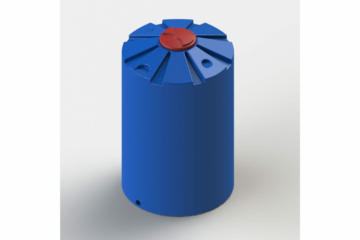 Емкость с крышкой ASPLAST Ц1500Д EL-22P-CA-C1500L-DB - фотография № 2