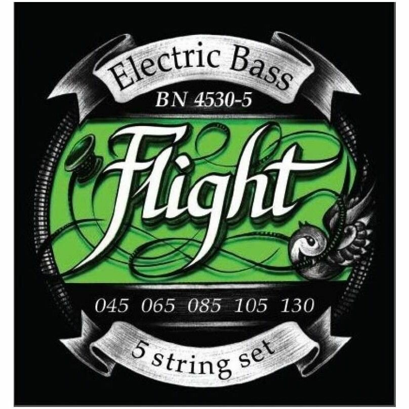 FLIGHT BN 4530-5 - Струны для бас-гитары Флайт,