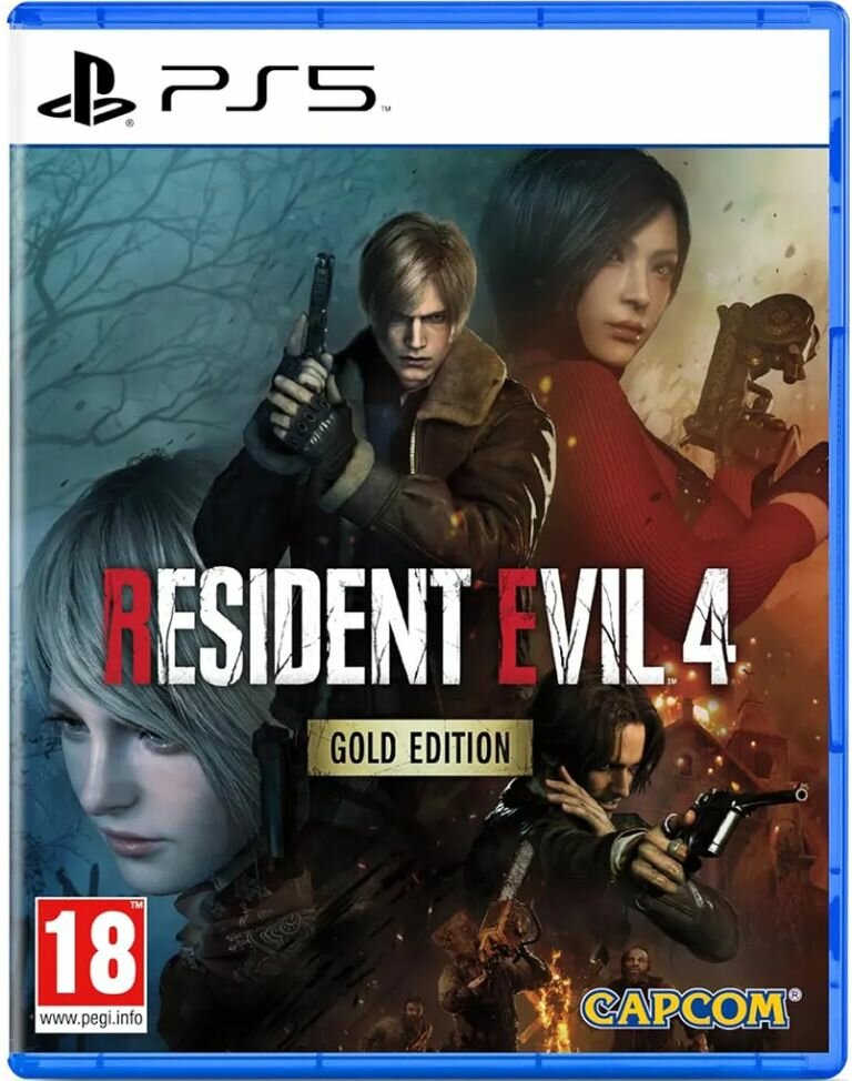 Игра Resident Evil 4 Gold Edition (PlayStation 5 Русская версия)