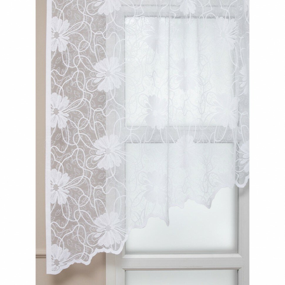 фото Штора готовая 300х170 1 шт Amore Mio арка M 3005 3.0*1.7*1 белый