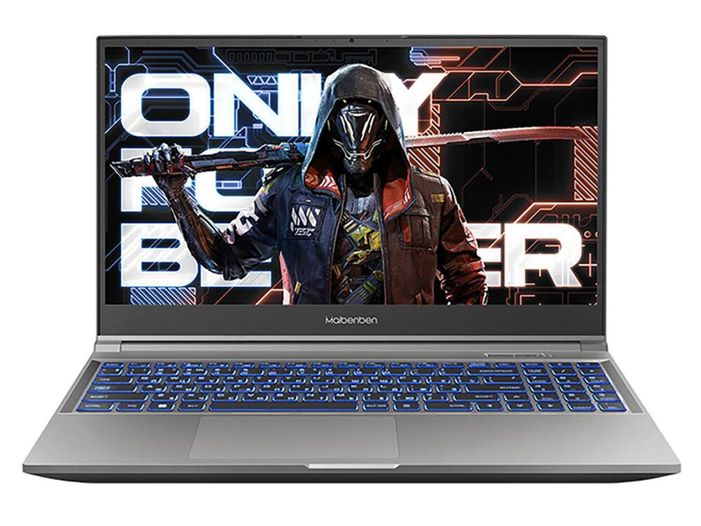 Ноутбук MAIBENBEN X527 X527FSFMLGRE0 (15.6", Core i7 12650H, 16Gb/ SSD 512Gb, GeForce® RTX 4050 для ноутбуков) Серый - фото №1