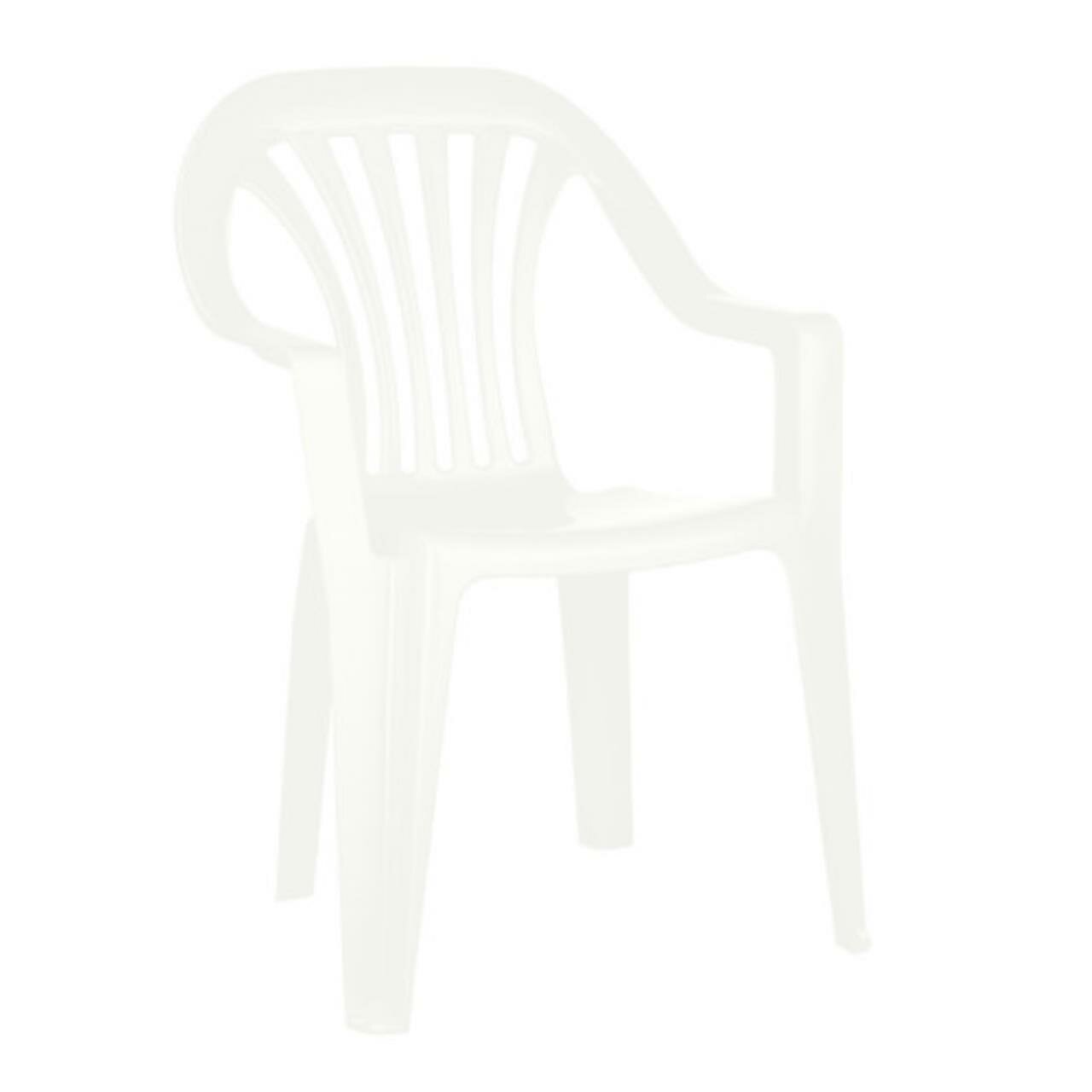 фото Стул детский, цвет: белый, 55x37x36 см