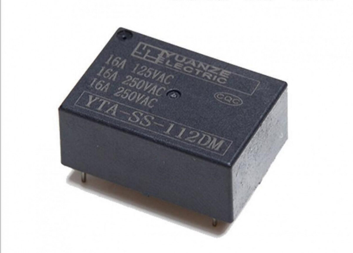фото YTA-SS-112DM (12V, 16А, один контакт на переключение)