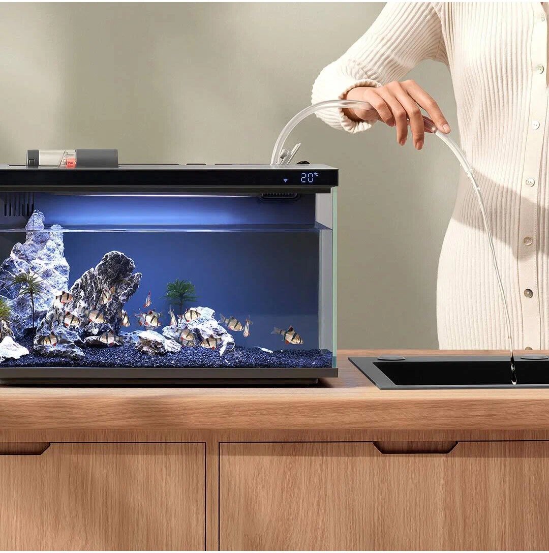 Умный аквариум Xiaomi Mijia Smart Fish Tank Black (MYG100) CN - фотография № 1