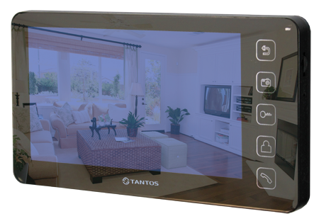 Монитор видеодомофона Tantos Prime SD (Mirror) black