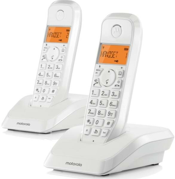 Радиотелефон DECT MOTOROLA S1202 (цвет белый)