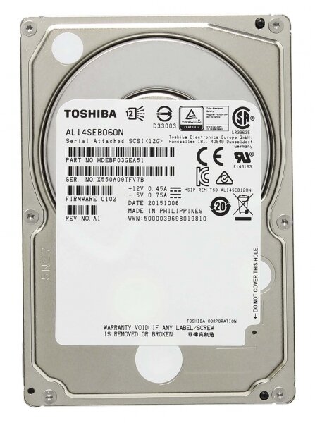 Жесткий диск Toshiba 600 ГБ AL14SEB060N
