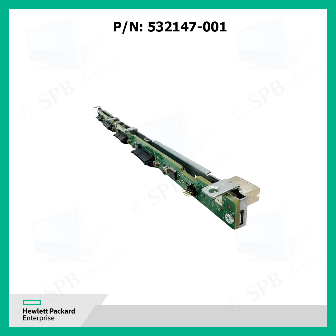 Плата бэкплейна HP PROLIANT second Backplane DL360G6, DL360G7 SAS/SATA 4HDD ,532147-001