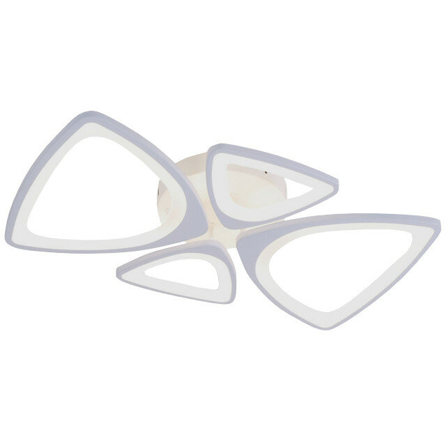 фото Люстра потолочная светодиодная schaffner pantano 120вт led 10200лм 6000к белый