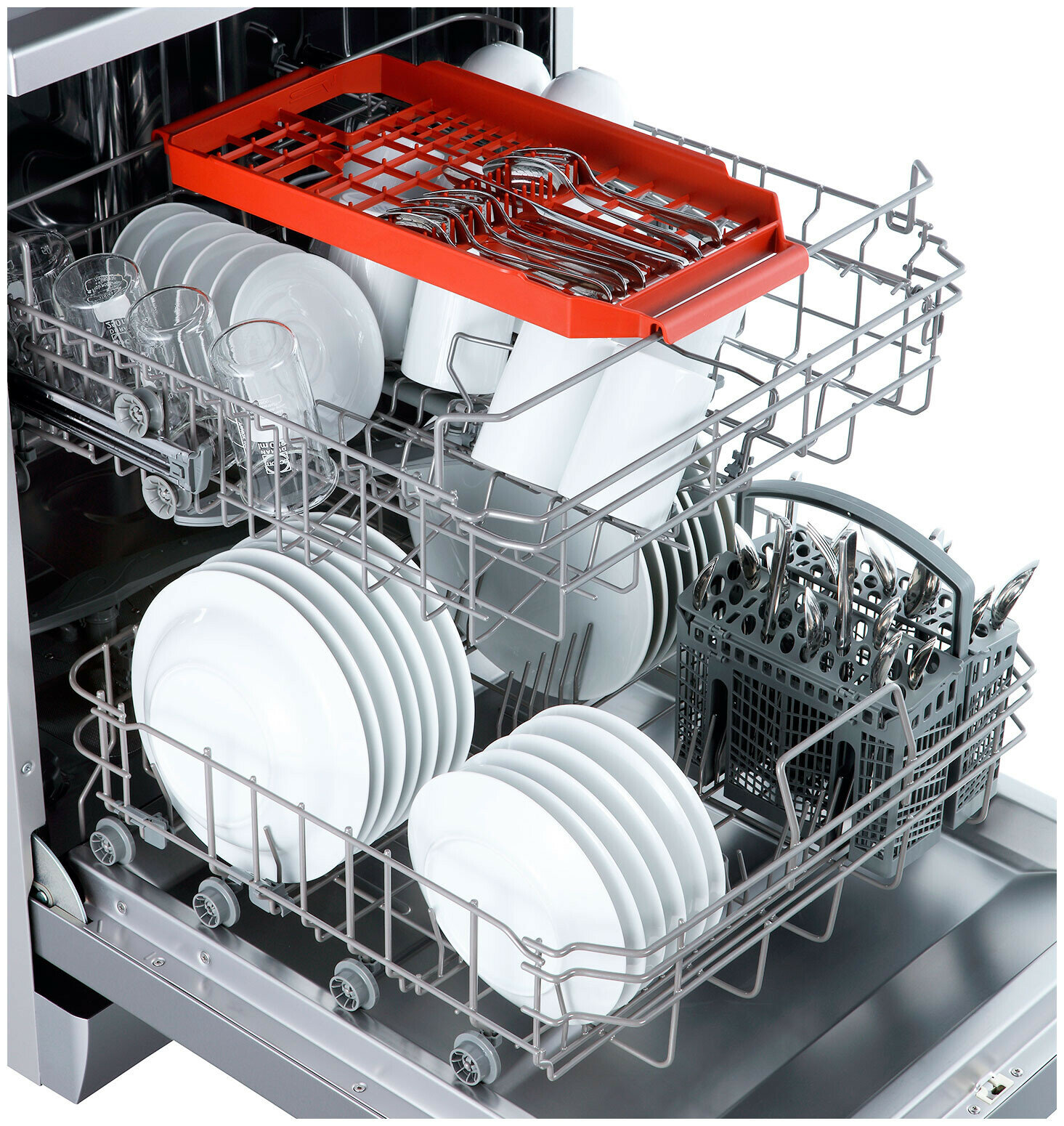 машина посудомоечная LEX DW6062IX 60см 14 комплектов серебристый - фото №5