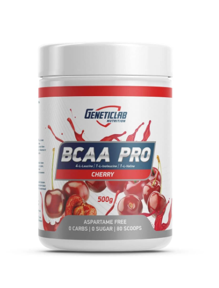 GeneticLab BCAA Pro 500 г (Вишня)