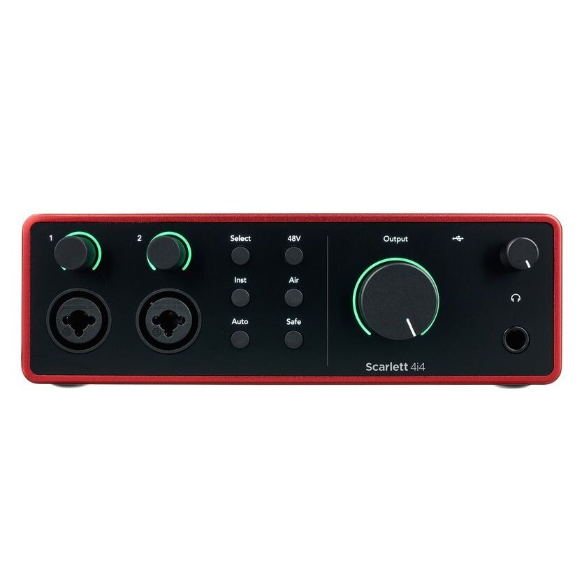 Внешняя звуковая карта Focusrite Scarlett 4i4 4th Generation