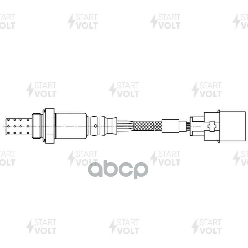 Датчик Кисл. Mitsubishi Pajero Sport (97-) 3.0I/L200 (96-) 2.4I После Кат. Лев. (Vs-Os 1102) STARTVOLT арт. VS-OS 1102