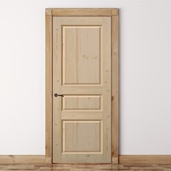 Apart.Unity Дверь деревянная межкомнатная из массива хвоя 600*2000 мм, Глухая