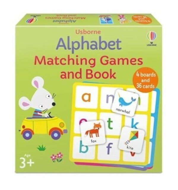 Alphabet Matching Games And Book - фото №1