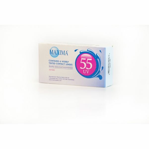 Контактные линзы Maxima 55 UV Aspheric 6 шт.