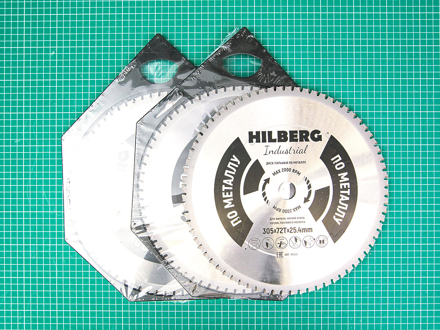 Диск пильный Hilberg Industrial 305x25.4 72Т (07-08123)