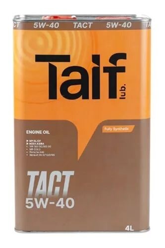 Масло моторное TAIF TACT 5W-40 4л