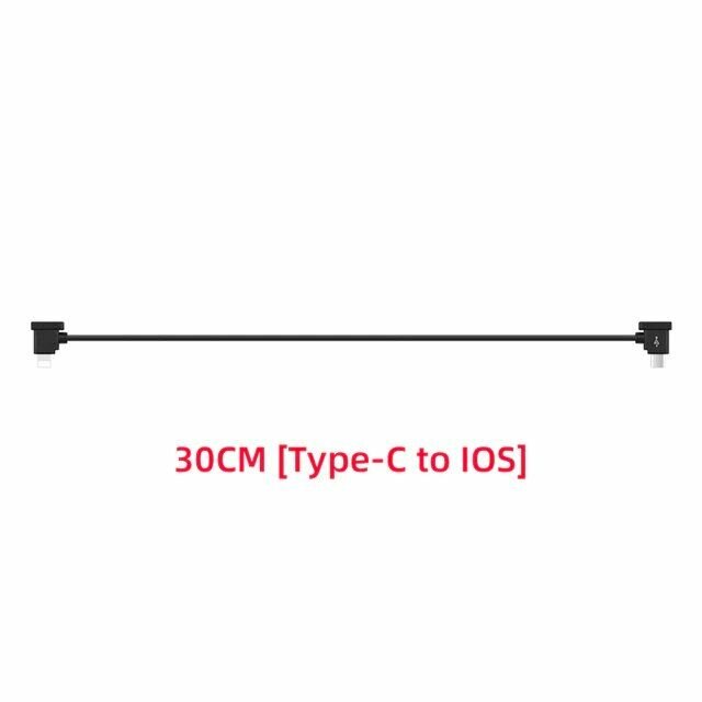 Провод 30 см Lightning для пульта DJI Mini 2, Air 2, Mavic 3