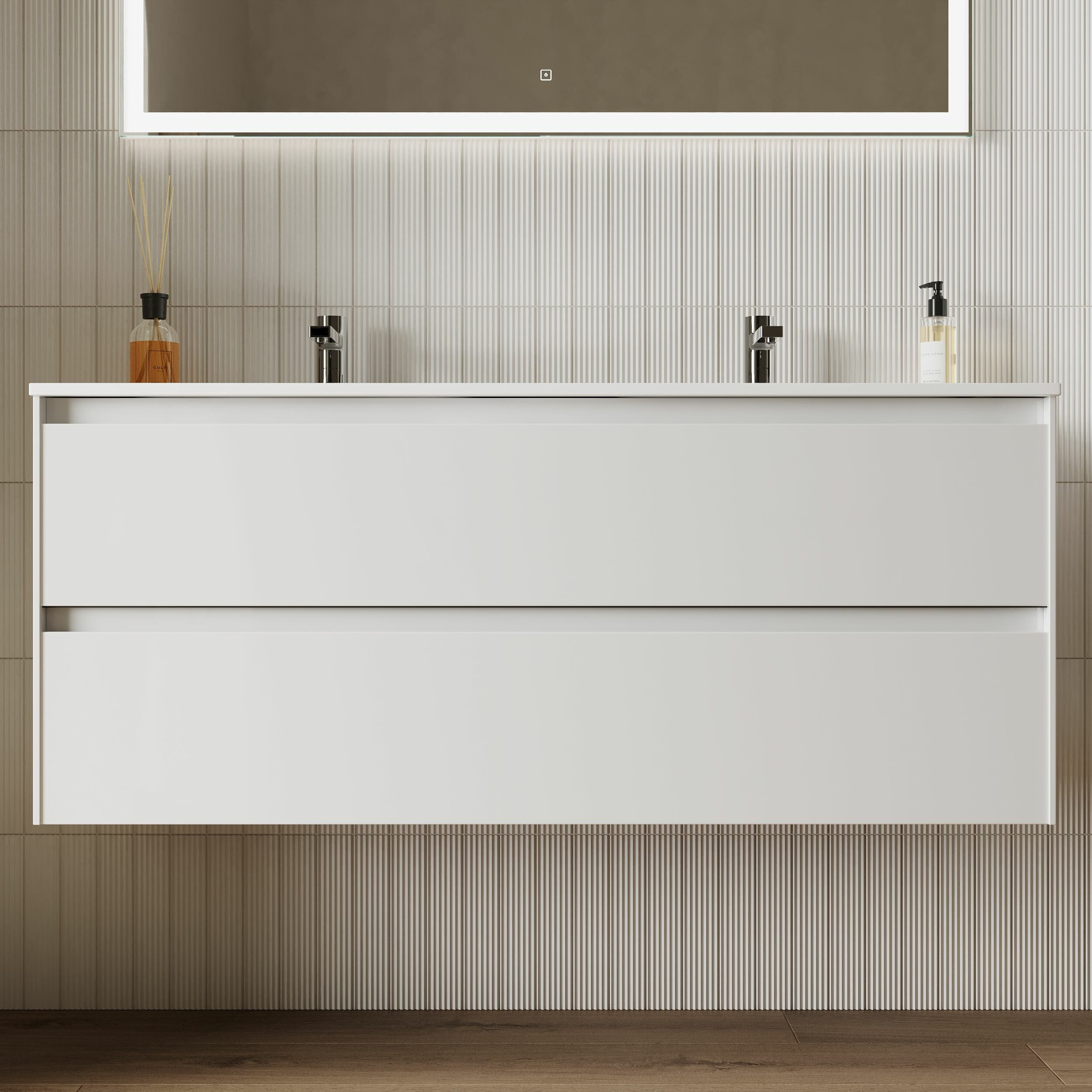 Тумба под раковину Sancos Cento CN120-2W - фото №2
