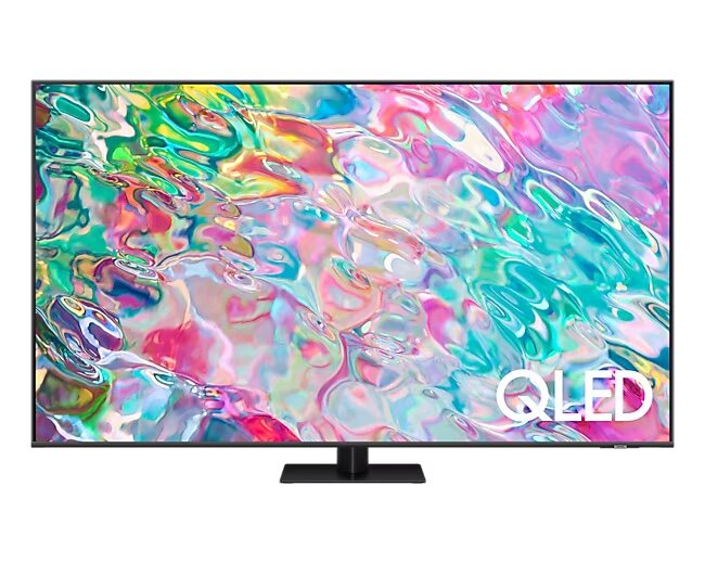 55" Телевизор Samsung QE55Q70BAU 2022 QLED, HDR, LED RU, titan gray