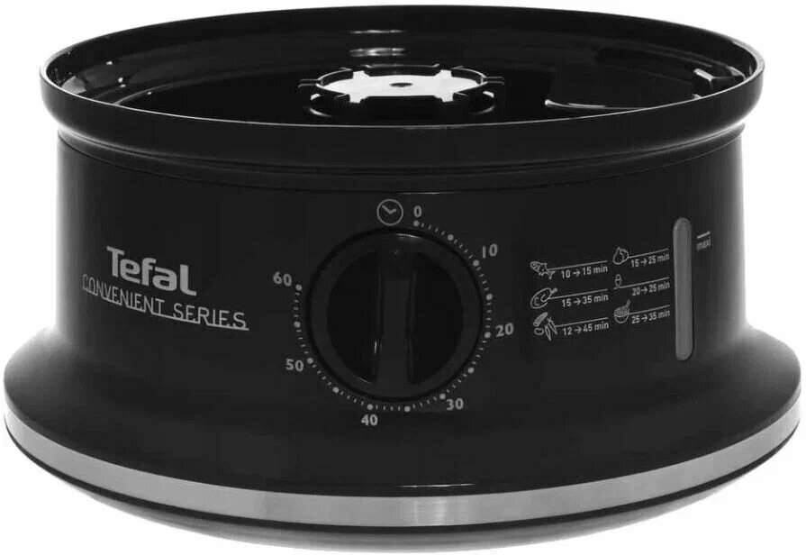 Пароварка электрическая Tefal VC1401, черная, 900 Вт - фотография № 8
