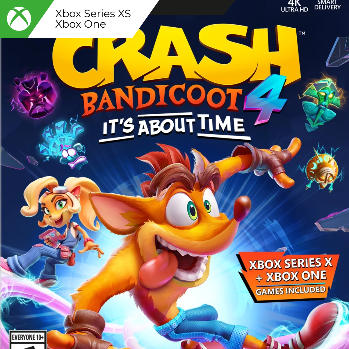 Crash Bandicoot 4 It’s About Time Xbox One Xbox Series X|S электронный ключ