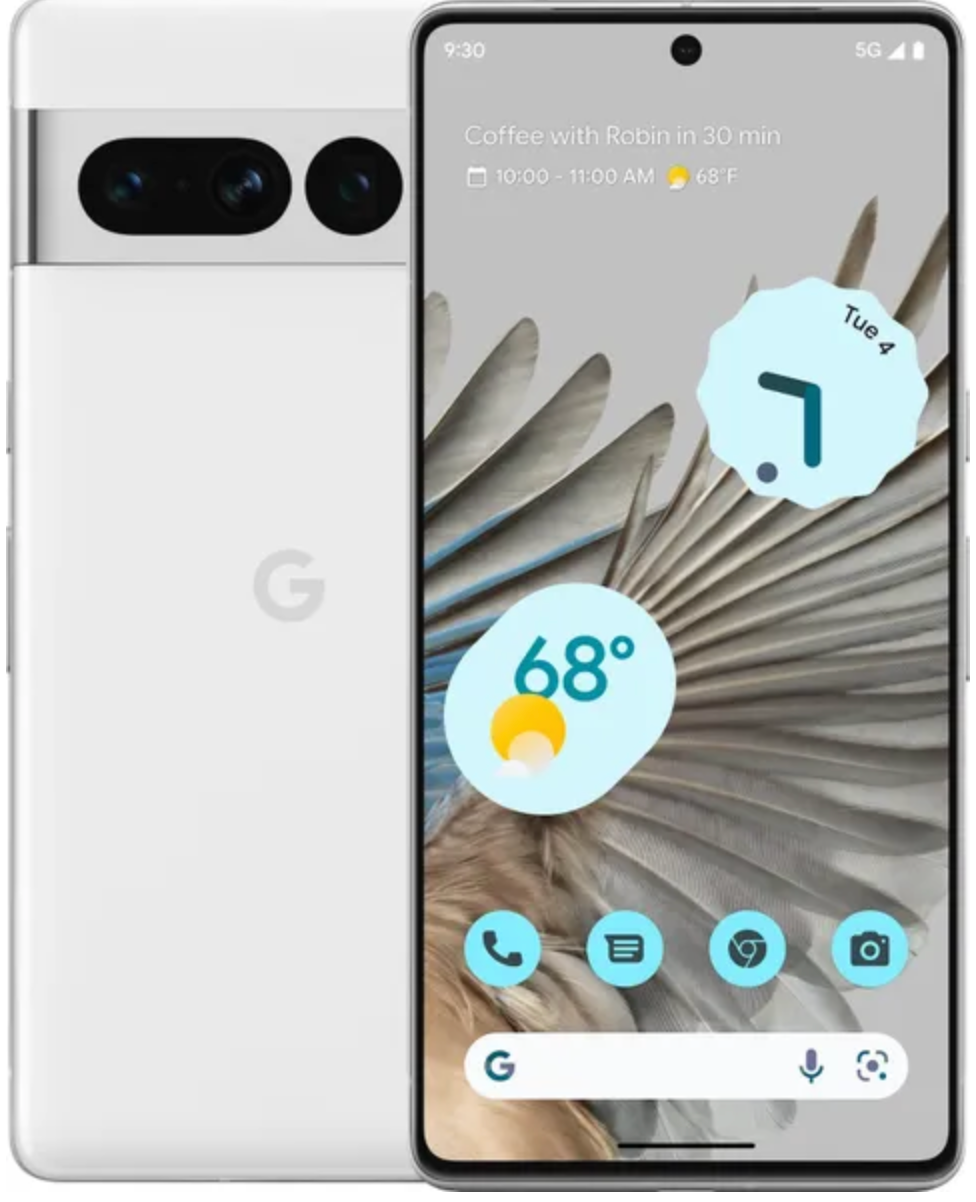 Google Смартфон Google Pixel 7 Pro 12/128GB Global (12 ГБ 128 ГБ Белый Global)