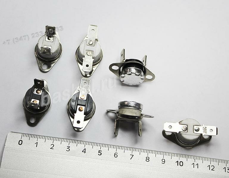 Термостат KSD-301-16-210NC 210°C 16A электротовар