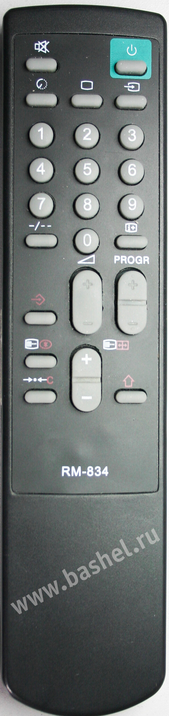 Sony RM-834 TV, Пульт ДУ электротовар