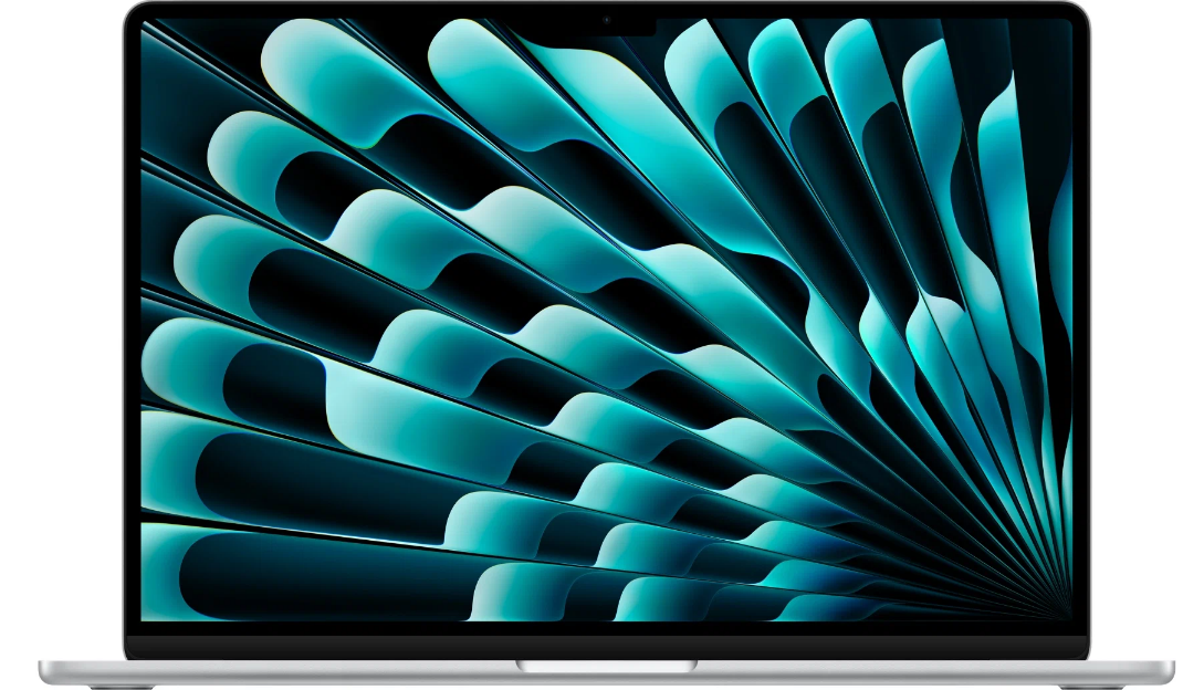 MacBook Air (2023) Apple Ноутбук Apple MacBook Air 15 2023 2880x1864 Apple M2 RAM 8GB SSD 512GB Apple graphics 10-core macOS (8 ГБ 512 ГБ MQKT3 Серебристый)