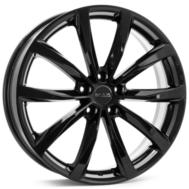 Колесный диск MAK Wolf 6.5x16 5*108 ET45 DIA72.3 Gloss Black