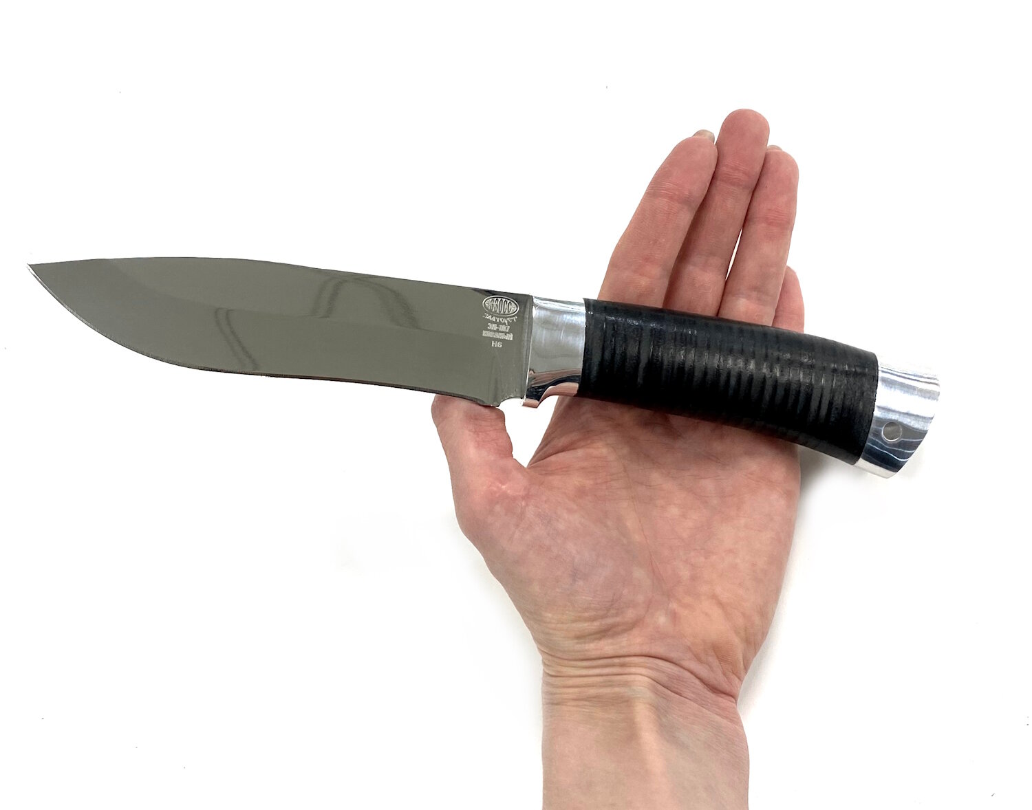Нож Н6 ЭИ-107 Кожа Дюраль ззосс