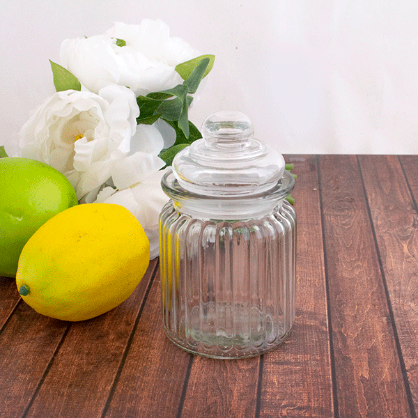 фото Баночка для хранения Вивьен 300 мл прозрачная