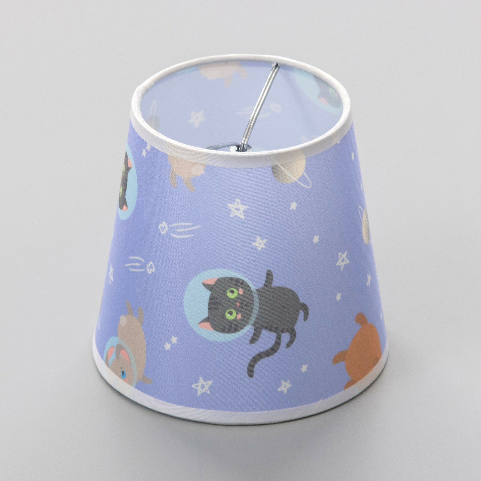 фото Абажур универсальный "Космос" прищепка 14х14х13см