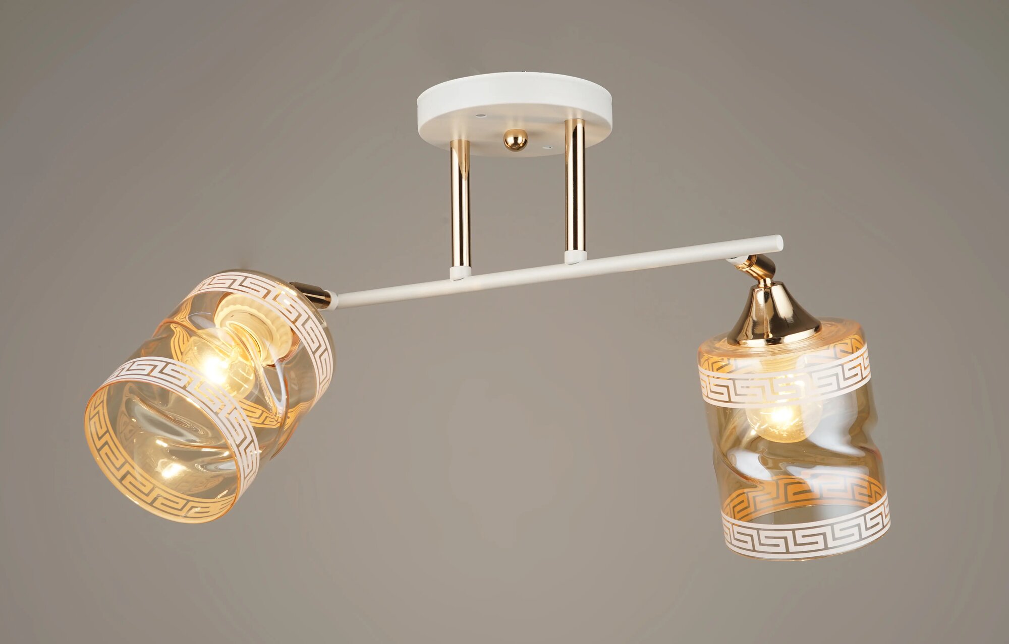 фото Люстра потолочная Мелодия света Ss8748 000067892 2 лампа 9 м² цвет белый