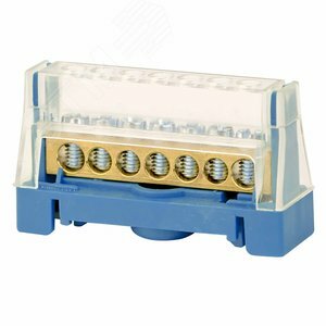 фото DKC Колодка клеммная соединительная 1р 11х5.3мм синий