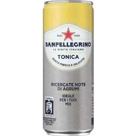 Напиток газированный Sanpellegrino S.Pellegrino Tonica Citrus алюминиевая банка 0,33 л