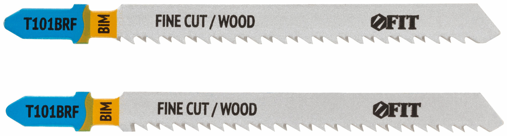 Полотна по дереву Bimetal шлифованные под свободным углом реверс. зубья 100/74/25 мм (T101BRF) 2 шт.