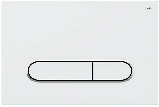 фото Кнопка смыва Iddis Unifix белая (UNI01WCi77)