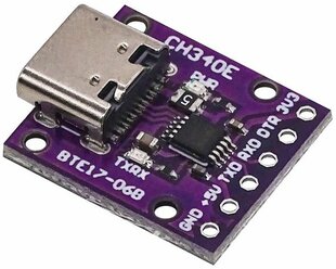 Преобразователь USB to TTL CH340E Type C UART (TTL)