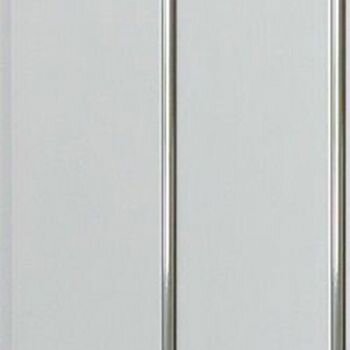 фото Никопласт панель ПВХ 3000х250х7,5мм Хром (10шт=7,5м2) / NIKOPLAST потолочная панель ПВХ 3000х250х7,5мм Хром (упак. 10шт.=7,5 кв.м.)