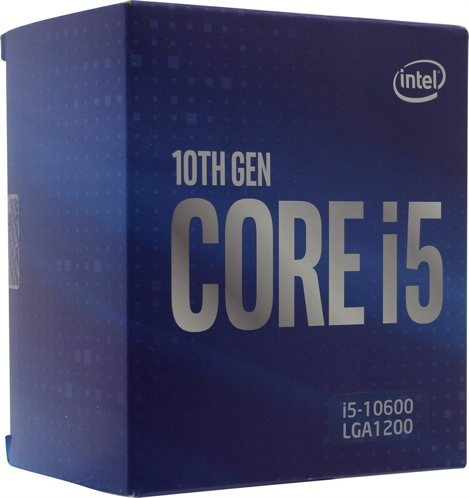 Процессор Intel Core i5-10600 LGA1200 6 x 3300 МГц