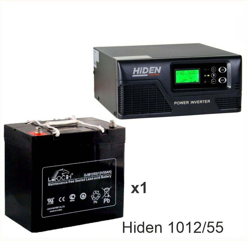 ИБП Hiden Control HPS20-1012 + LEOCH DJM1255