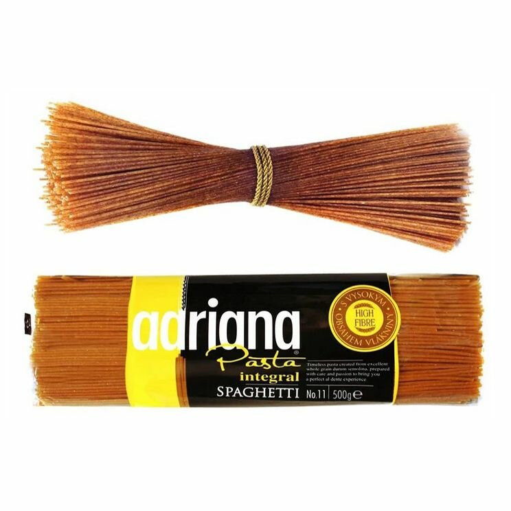Макаронные изделия Adriana Pasta Spagetti цельнозерновые 500 г