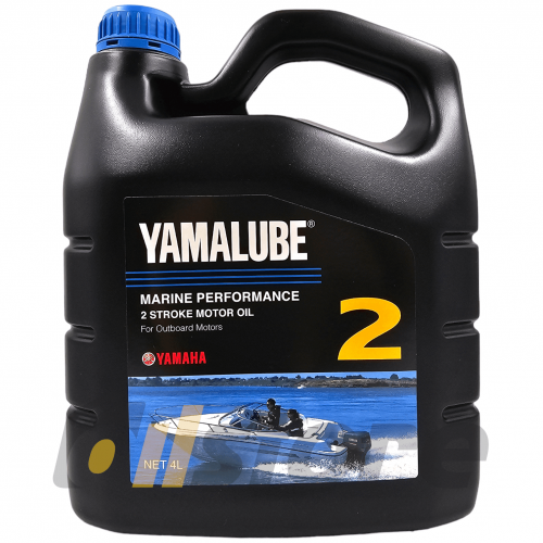 Синтетическое моторное масло Yamalube 2M Outboard TC-W3 2-Stroke Engine Oil