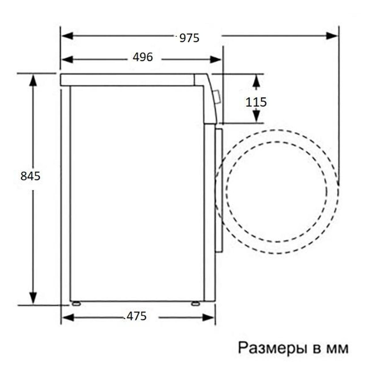 Стиральная машина с сушкой Grundig GD7 P57H41 - фотография № 5