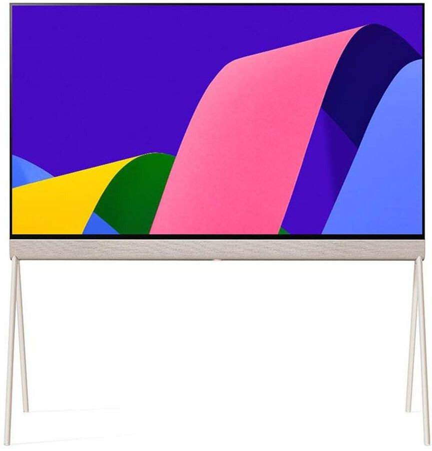 Телевизор LG 48LX1Q6LA.ADKG бежево- белый - фото №1