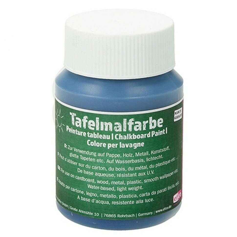 фото Грифельная краска с эффектом поверхности меловой доски #9314450 Efco