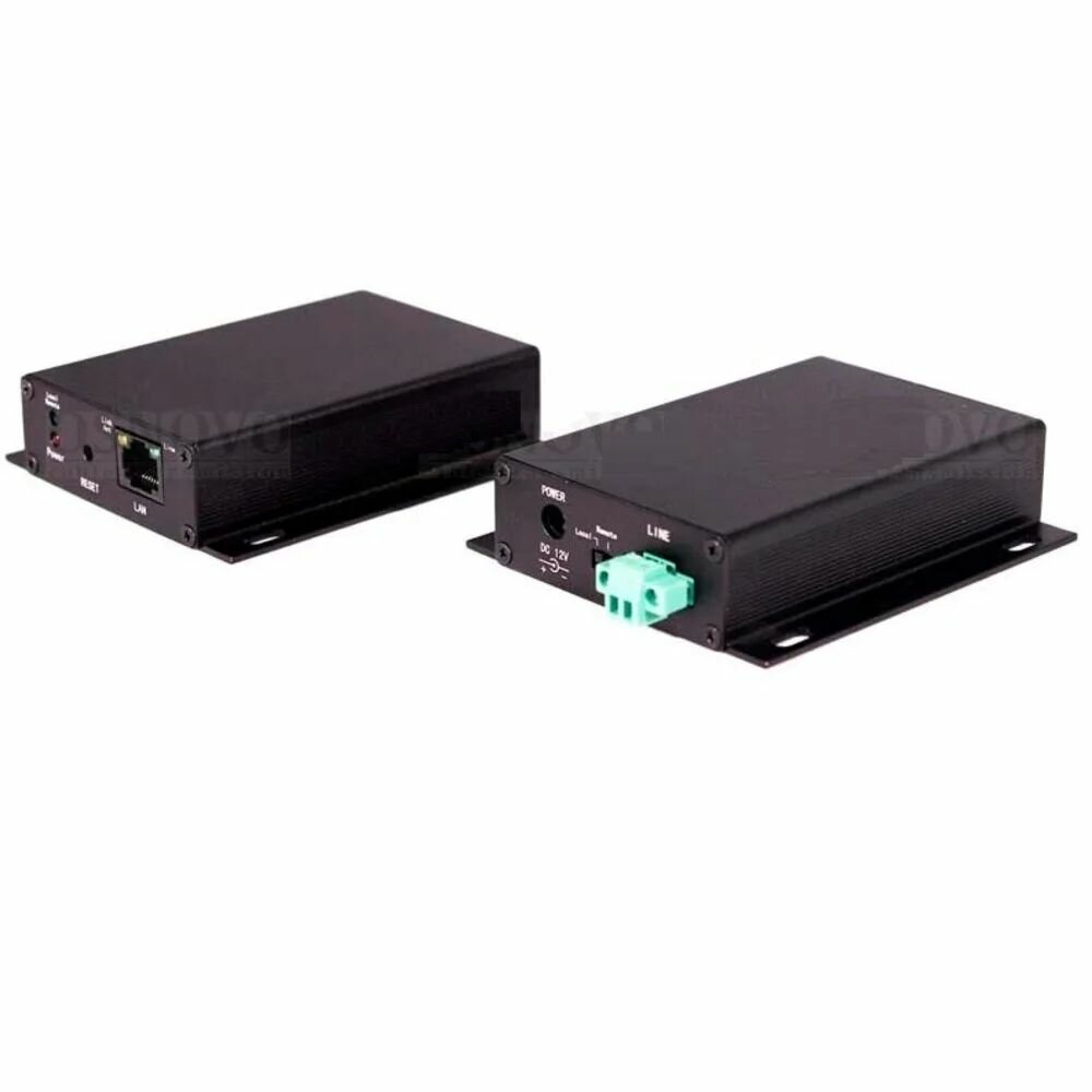 Комплект удлинителя Ethernet сигнала Osnovo TA-IP+RA-IP